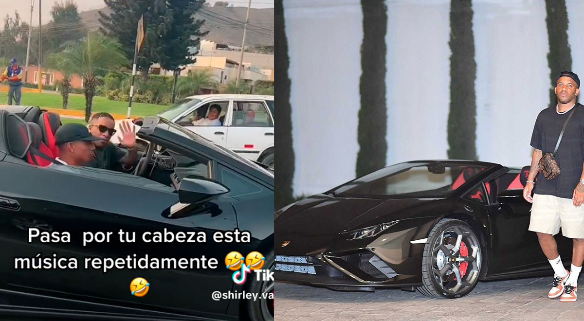 'Foquita' Farfán se luce con carro de lujo en calles de Lima y fans quedan sorprendidos