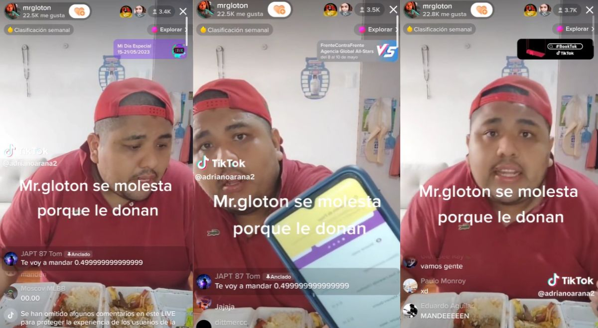 Trolean a Mr. Glotón en vivo tras bloquear su cuenta de Yape: 