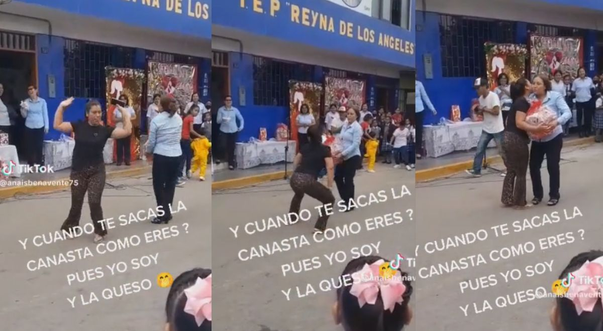 Madre gana canasta familiar y celebra realizando el 'baile del totó' de Yahaira Plasencia