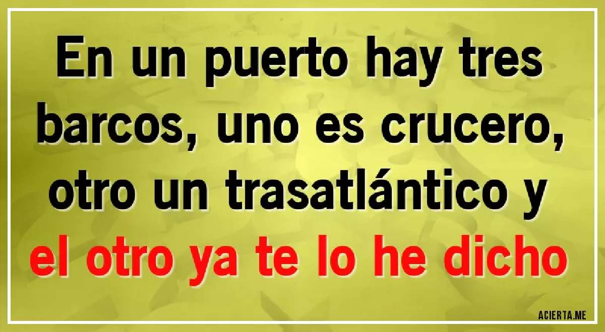 ¿De quién hablo? Solo tienes UNA OPORTUNIDAD para desarrollar el COMPLICADO ACERTIJO