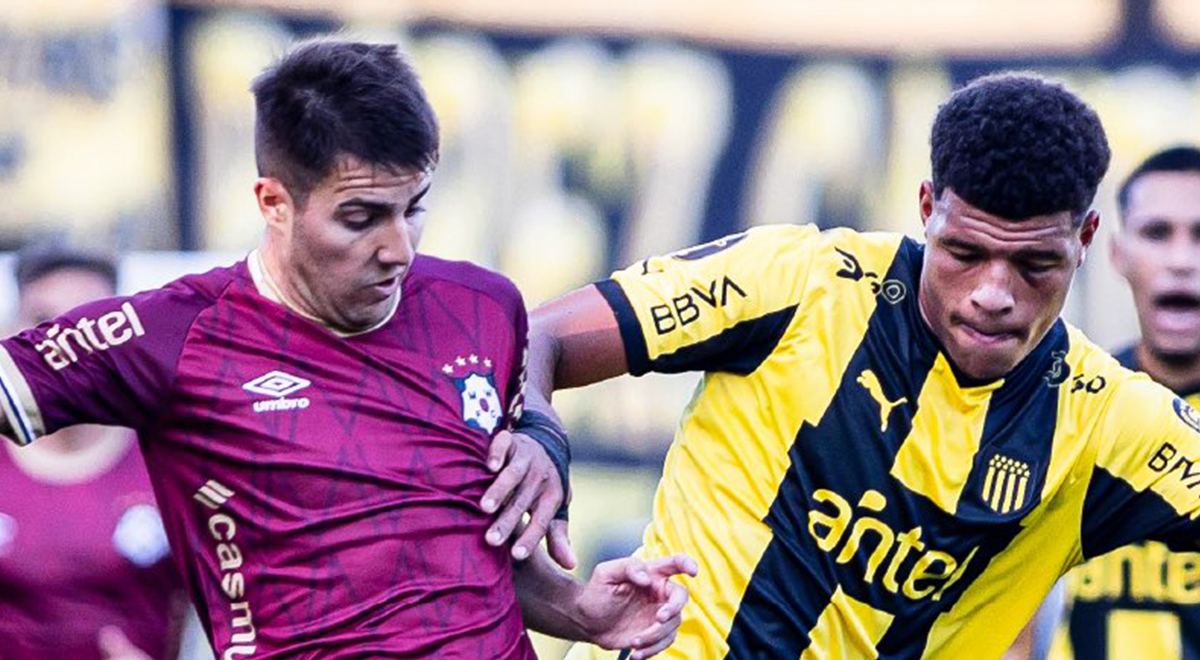 The points were shared: Peñarol drew 1-1 with Wanderers in the Uruguayan Championship.