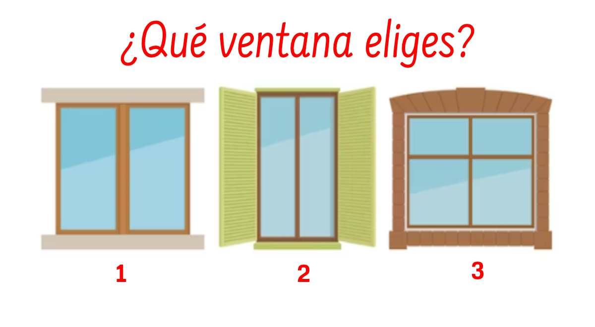 ¿Qué ventana escoges? Una de ellas te dirá el temor más grande que tienes en la vida