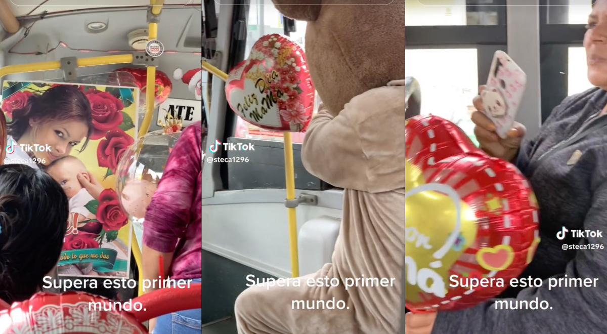 Bus recorre Lima con decoraciones por el Día de la Madre y se vuelve viral: 