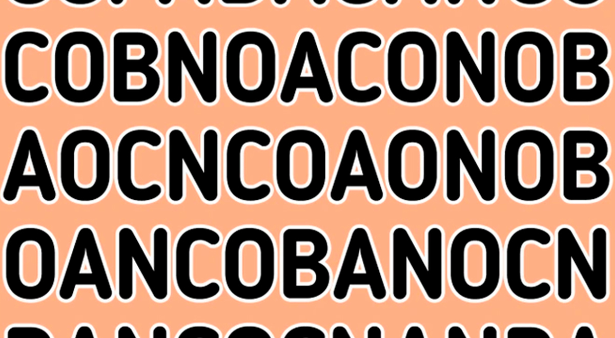 ¿Serás capaz de encontrar la palabra 'Banco'? Atrévete a superar este reto extremo