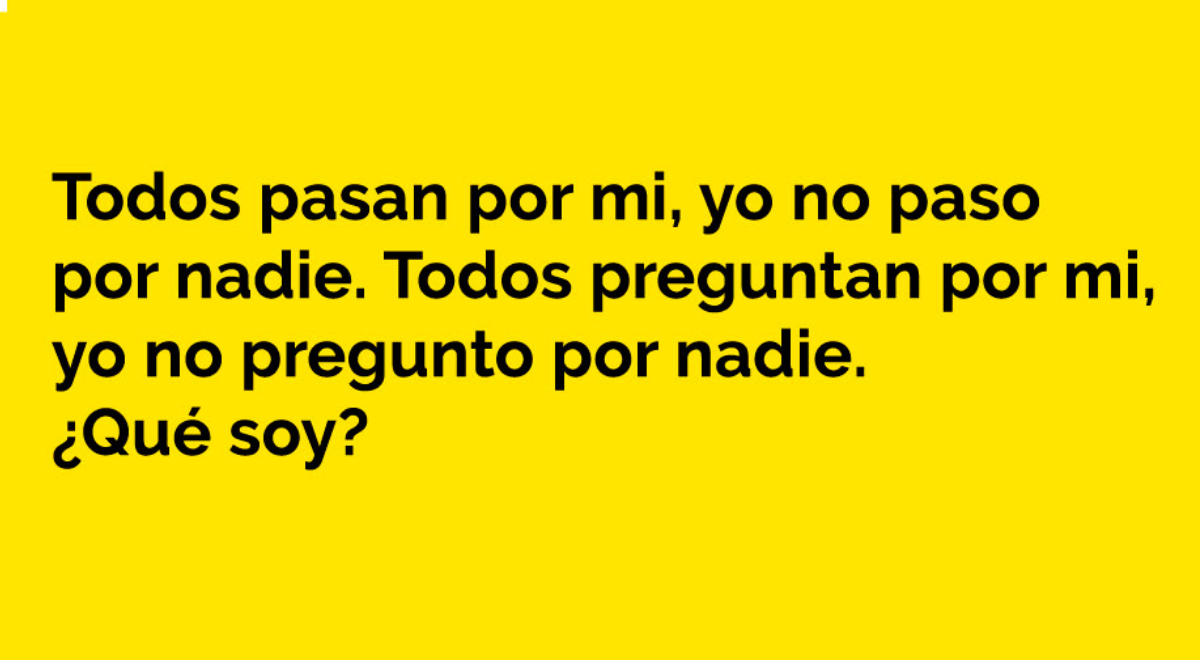 ¿Qué es? Solo una mente brillante puede descubrir la respuesta a este acertijo