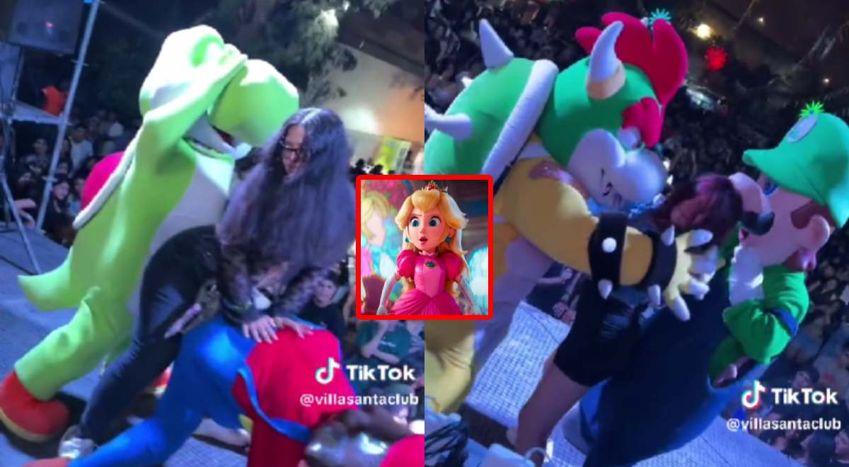 Mario Bros, Luigi, Yoshi perrean en discoteca y fan reaccionan: 