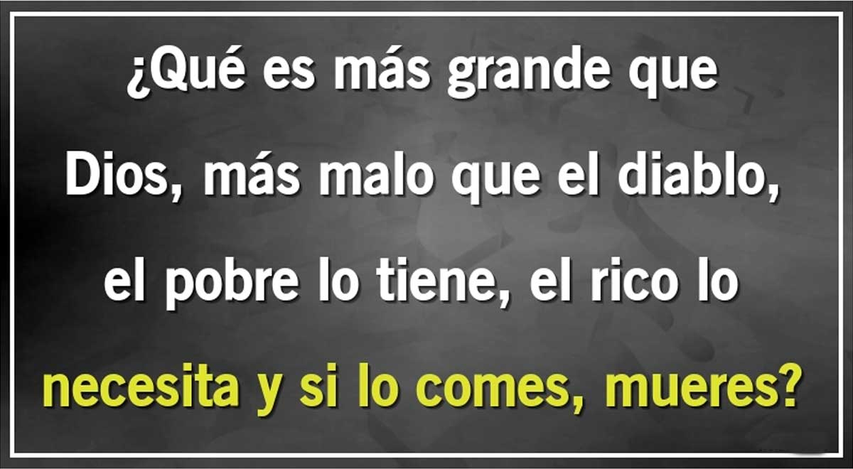 ¿Podrás superar este acertijo mental? Solo los más INTELIGENTES encuentran la respuesta