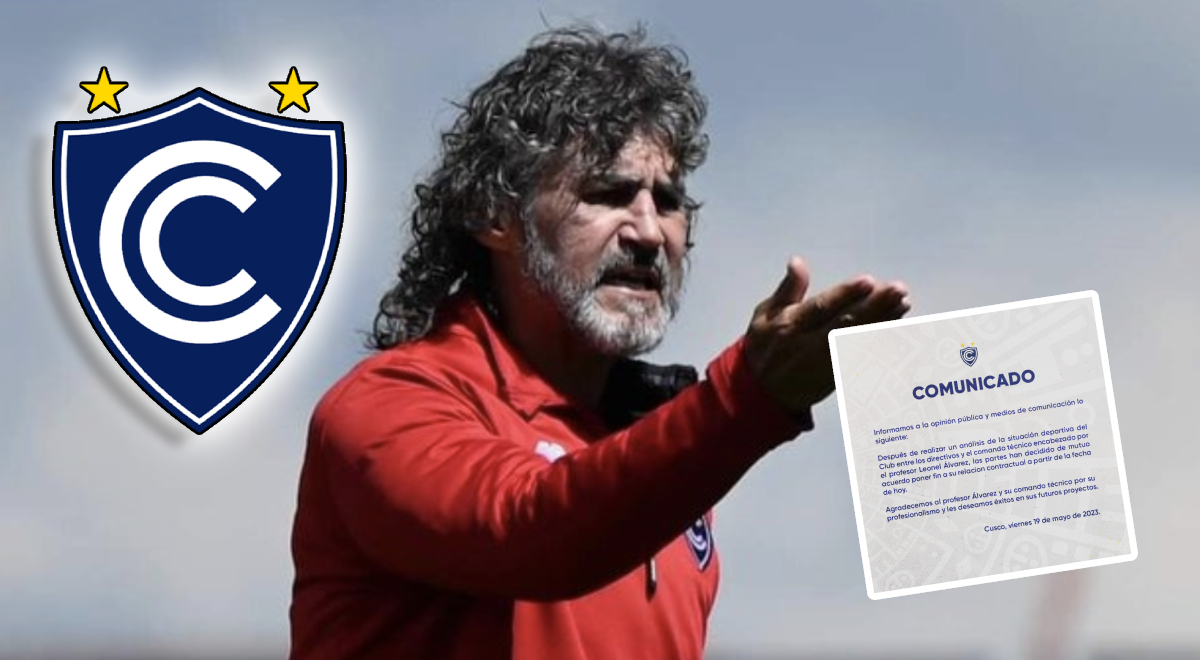 Cienciano announced the departure of their coach Leonel Álvarez in the final part of the Apertura Tournament.
