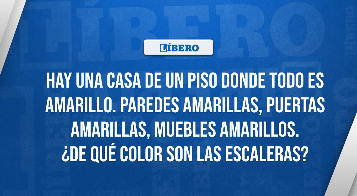 ¿De qué color son las escaleras? El 99% de los usuarios fallaron increíblemente