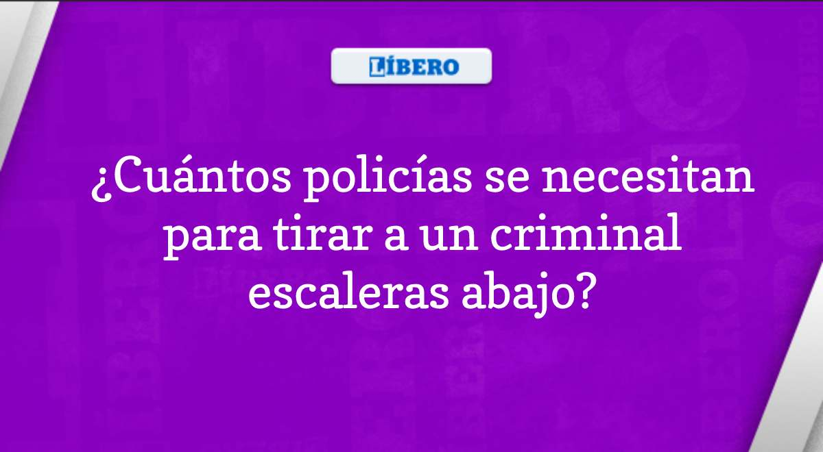 ¿Cuántos policías se necesitan? Solo tienes UNA OPORTUNIDAD para resolver el ACERTIJO