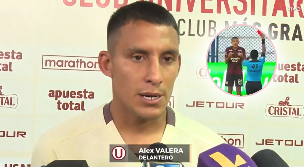 Alex Valera rompió su silencio y habló del fuerte insulto que hizo al árbitro Edwin Ordóñez