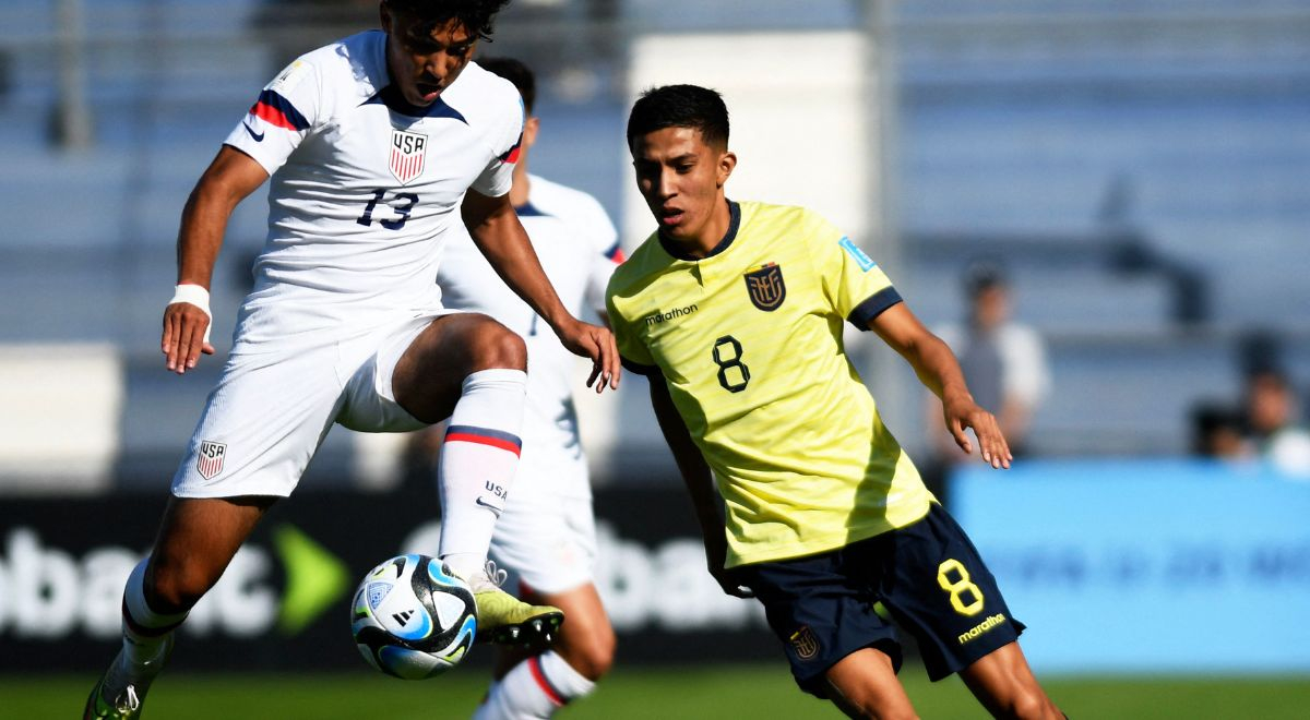 Estados Unidos venció 1-0 a Ecuador en la primera fecha del Mundial Sub-20