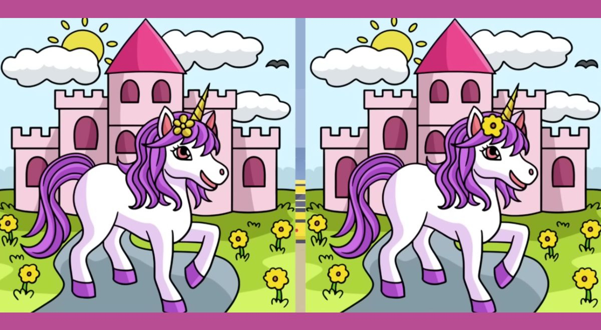¿Encontrarás las 3 diferencias entre los unicornios? El 3% de usuarios se coronaron como genios