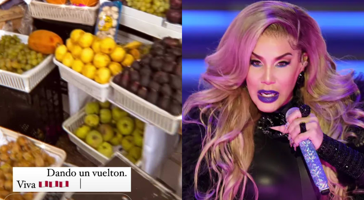 Ivy Queen arrived in Peru to perform a concert, but first she went grocery shopping.