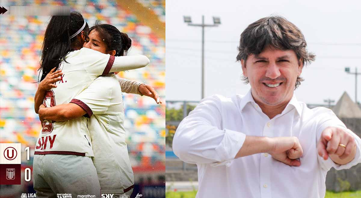 Ferrari y su emocionante reacción tras saber que Universitario ganó el clásico femenino