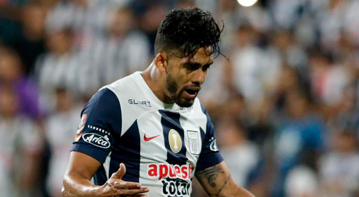 Andrés Andrade sufrió grave lesión en la rodilla y será baja varios meses en Alianza Lima