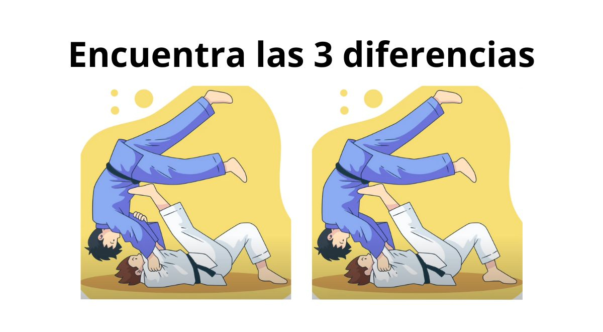 ¿Cuáles son las diferencias entre los karatecas? El 98% no logró encontrarlas