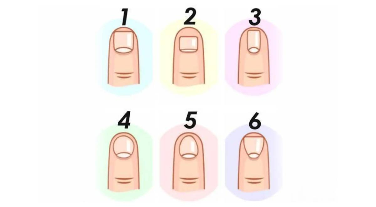 Descubre tu personalidad según la forma de tus uñas