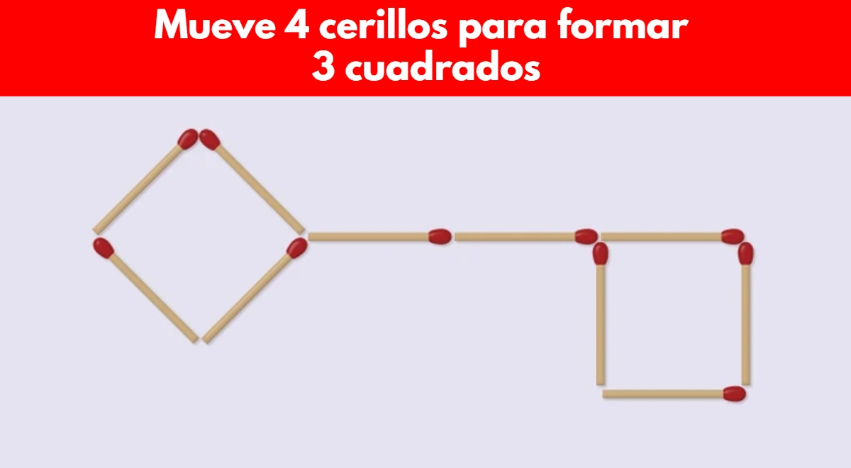 Move THREE matches and find the correct result: concentrate and respond in 10 seconds