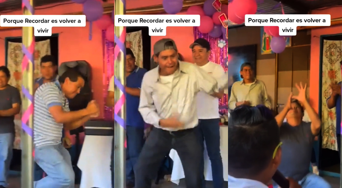 Papás celebran cumpleaños de niña bailando al ritmo de Cepillín: 