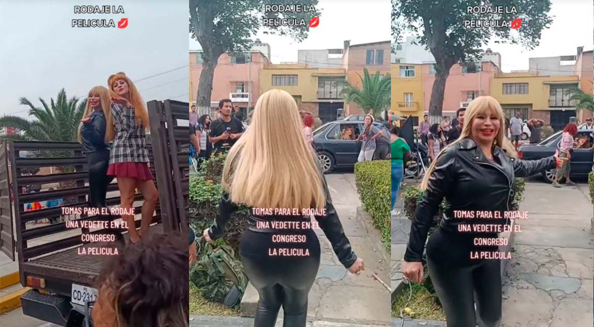 Susy Díaz muestra detrás de cámaras de su película y fans reaccionan: 