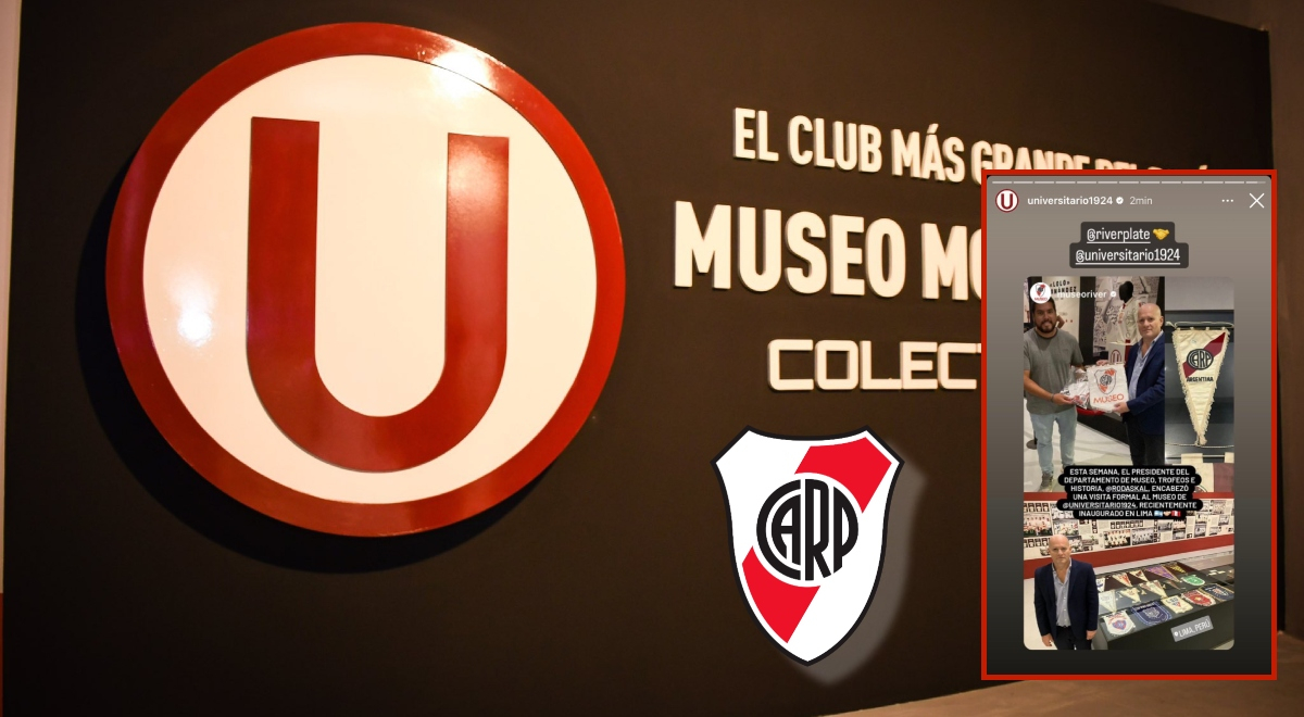 River Plate visitó el museo de Universitario en la previa a su partido ante UTC