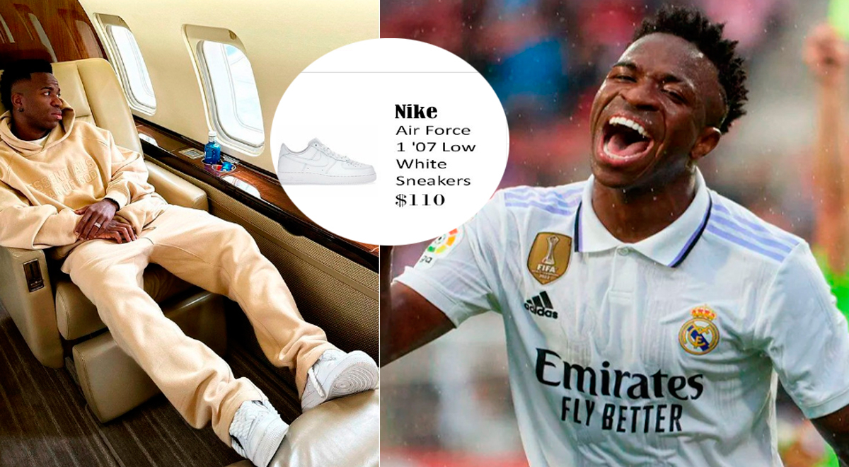 ¿Cuánto cuesta el 'humilde' outfit de Vinicius Jr.? Esto cuesta la ropa del crack del Real Madrid