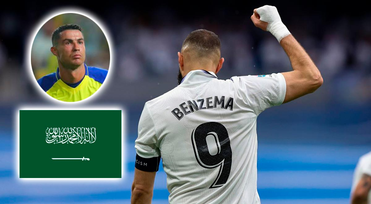 ¿Benzema junto a Cristiano Ronaldo? Se reveló el club saudí que quiere fichar al francés