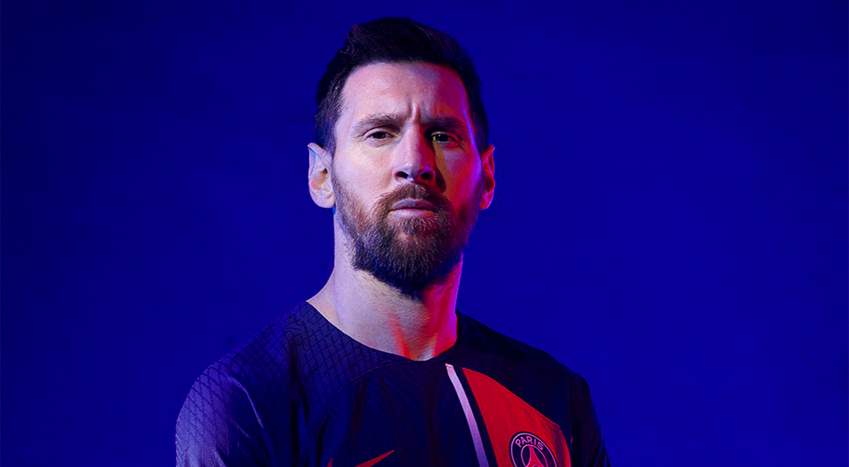PSG presentó su nueva camiseta y sorprendió con Lionel Messi de protagonista