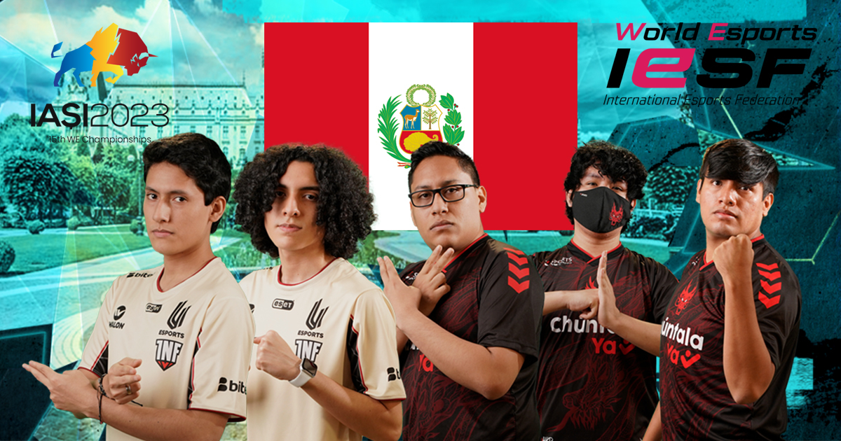 Dota 2: Peru qualified for the IESF WEC 2023 World Championship in Romania.