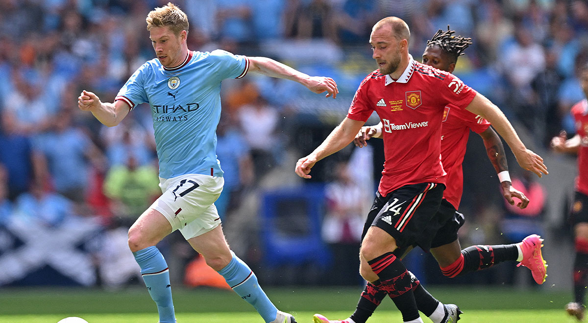 What was the result of Manchester City vs. Manchester United in the FA Cup final?