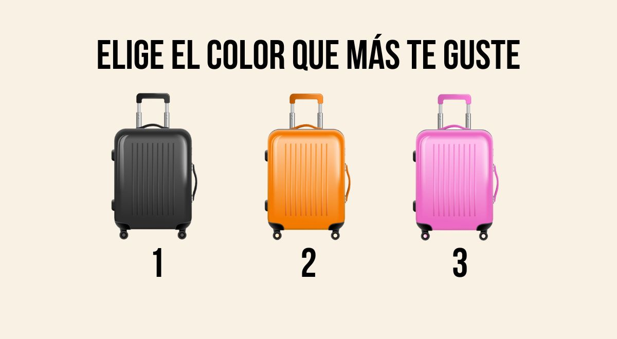 ¿Cuál será tu próximo destino? Elige una de las maletas y descúbrelo en segundos