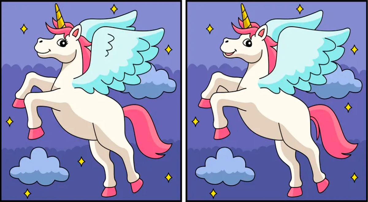 ¿Podrás ver las 8 diferencias entre los unicornios? Supera el reto que solo el 2% logró