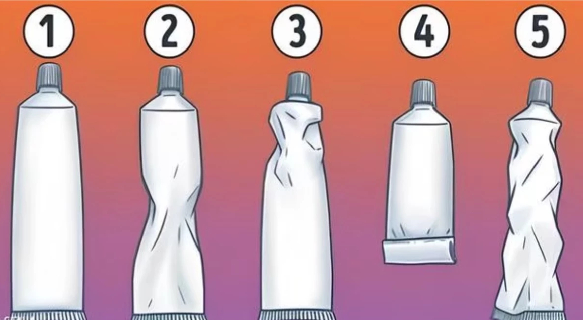 El test visual que revela tu madurez mental: ¿Cómo usas la pasta de dientes?