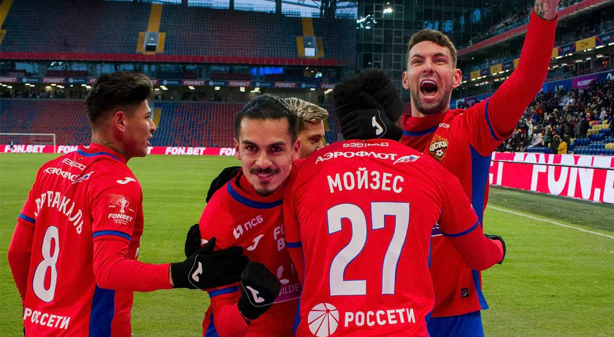 CSKA Moscú quedó subcampeón de la Premier League de Rusia