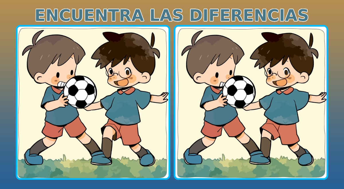 Will you find the differences? Only a clever mind will discover it in 13 seconds.