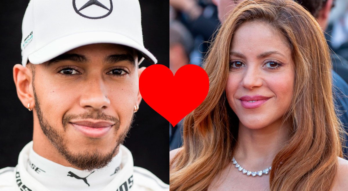 Shakira aparece muy feliz en Barcelona al lado de Lewis Hamilton: ¿Tienen un romance?
