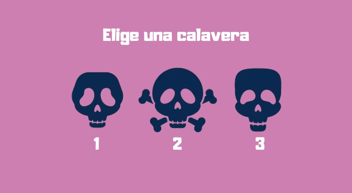 Conoce tus mayores miedos con solo elegir la calavera que más te aterre