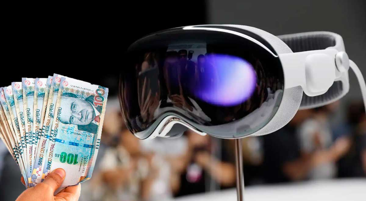 ¿Cuántos sueldos mínimos debo juntar para comprar los nuevos lentes de realidad virtual de Apple?