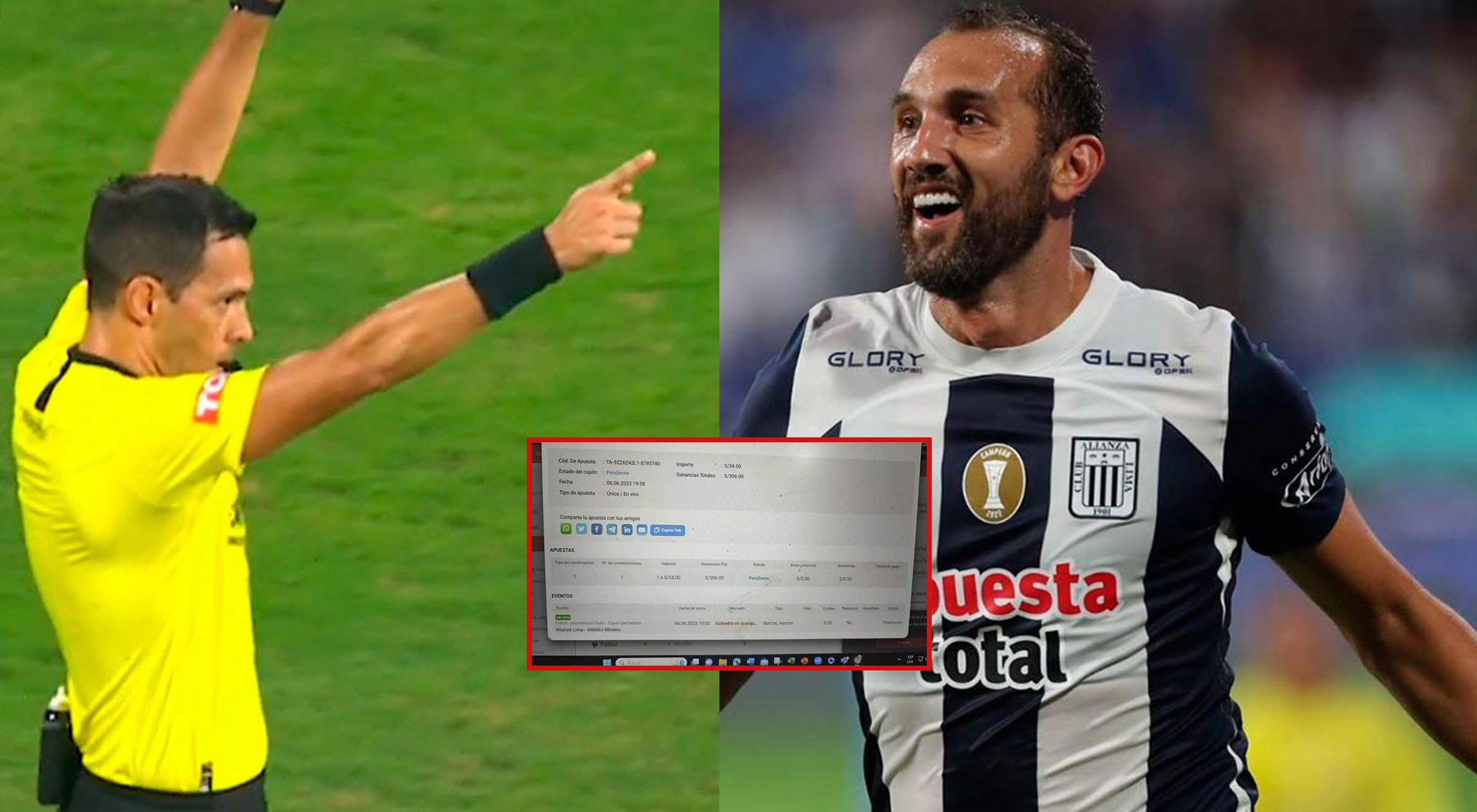 Peruano apostó sus últimas monedas a que Barcos anotaba GOL con Alianza, pero lo perdió todo