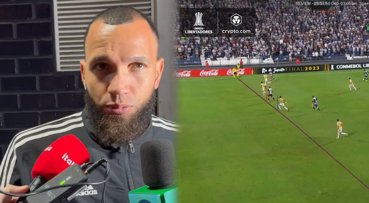 Arquero de Atlético Mineiro se pronunció tras la decisión del VAR en offside de Barcos