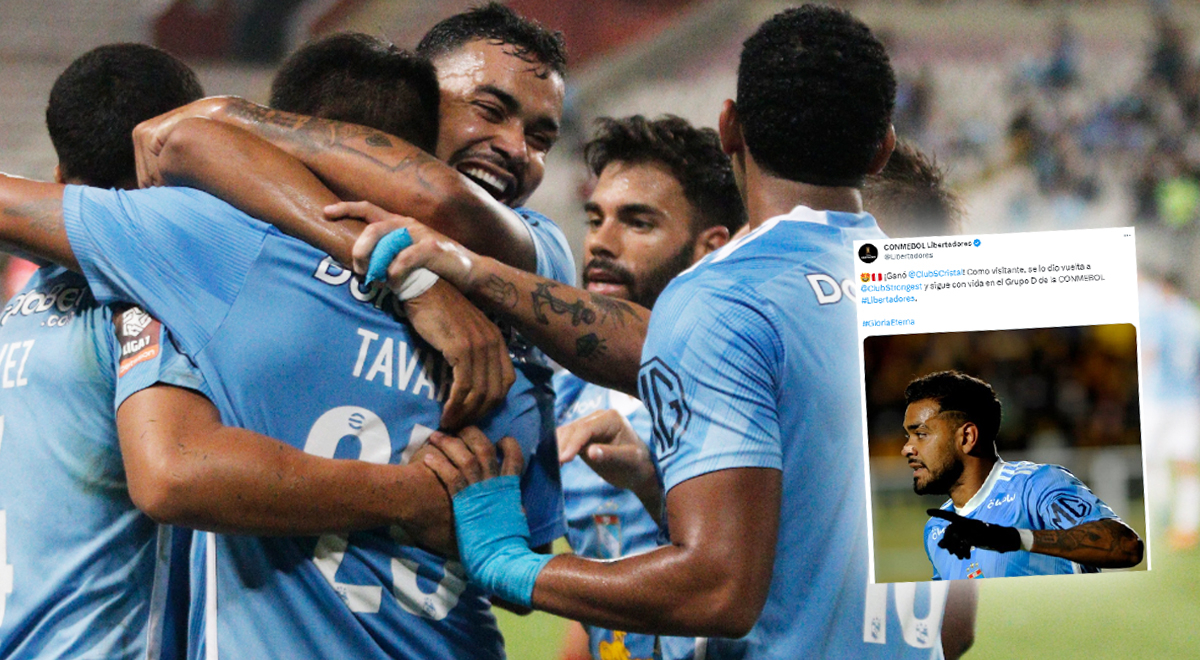 Copa Libertadores resaltó la histórica victoria de Cristal en Bolivia: 