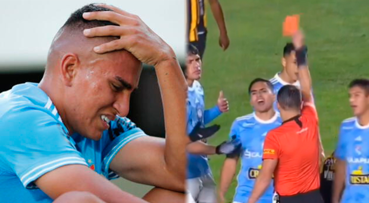 Sporting Cristal: Gianfranco Chávez apologized for his expulsion against The Strongest.