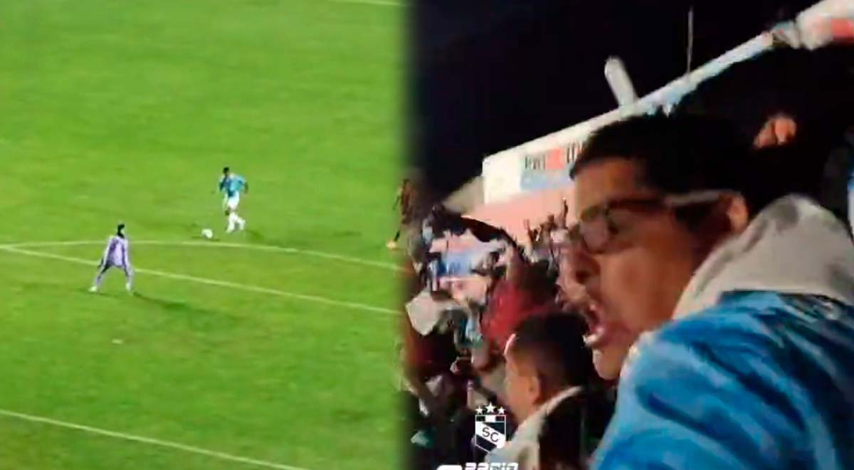 Sporting Cristal: así fue la eufórica celebración de los hinchas en La Paz tras gol de Corozo
