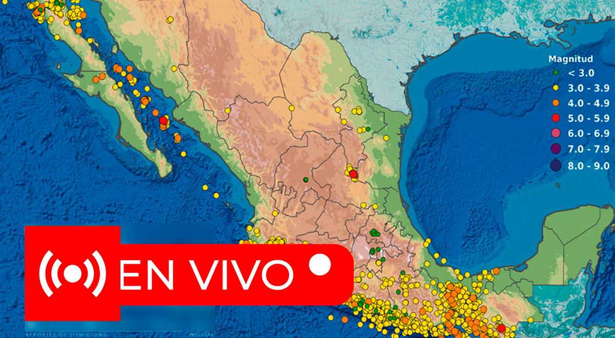 Temblor en México EN VIVO: últimas noticias de la actividad sísmica de HOY, 9 de junio