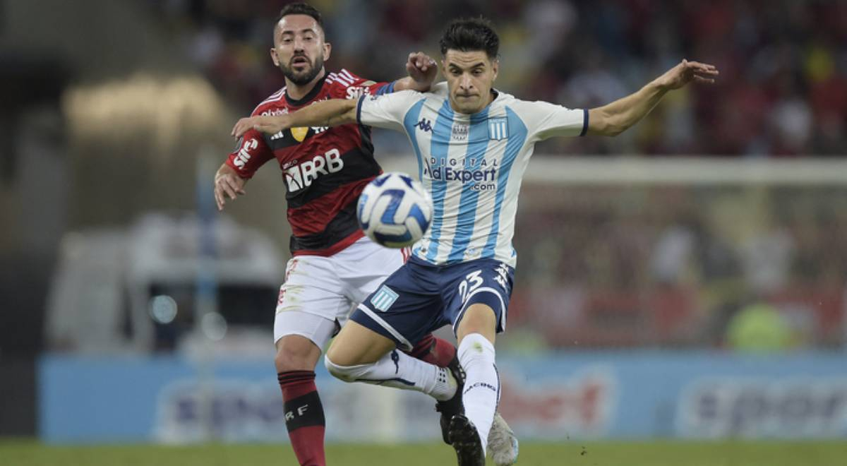 With Paolo Guerrero, Racing lost 2-1 against Flamengo in the Copa Libertadores.
