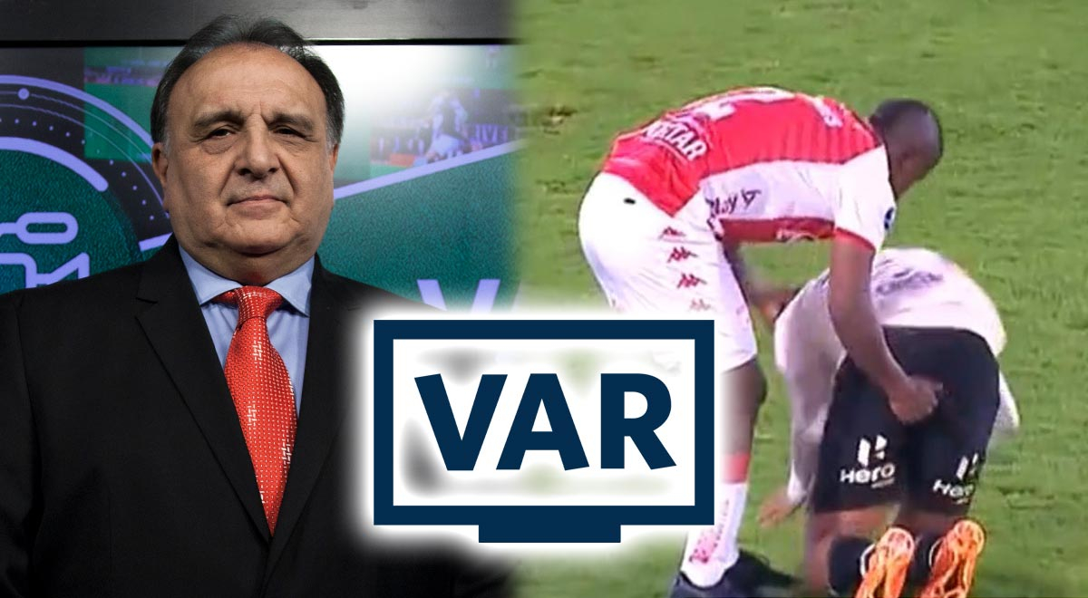 Exárbitro FIFA criticó al VAR por no sancionar acción contra Valera: 