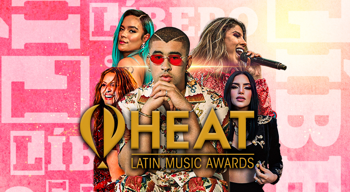Premios Heat 2023: fecha, hora y dónde ver EN VIVO la ceremonia a lo mejor de la música latina