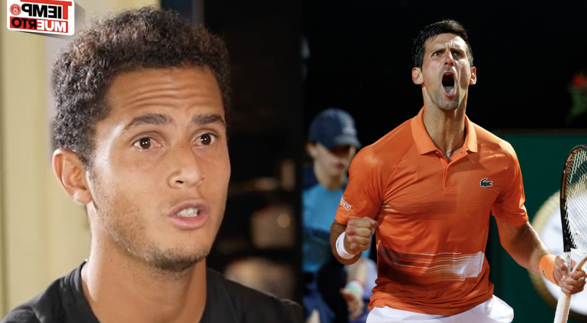 Juan Pablo Varillas reveló que sucumbió ante la imagen de Djokovic: 