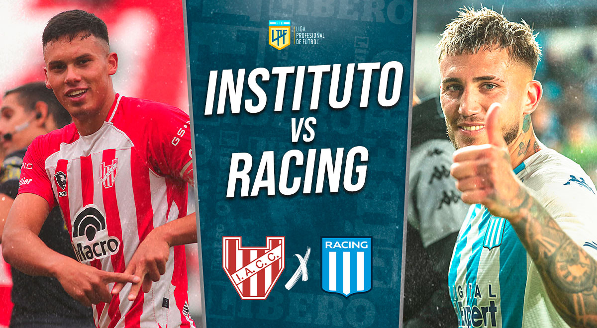 Racing vs. Instituto EN VIVO: minuto a minuto para ver la Liga Profesional Argentina